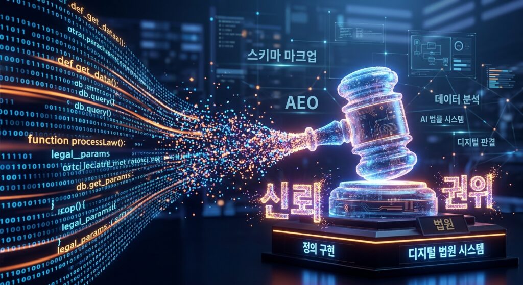 AI 로봇이 법률 스키마 데이터를 수집하는 기술적 과정