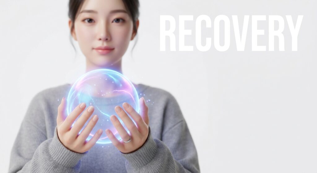 평온한 일상 복귀를 상징하는 이미지